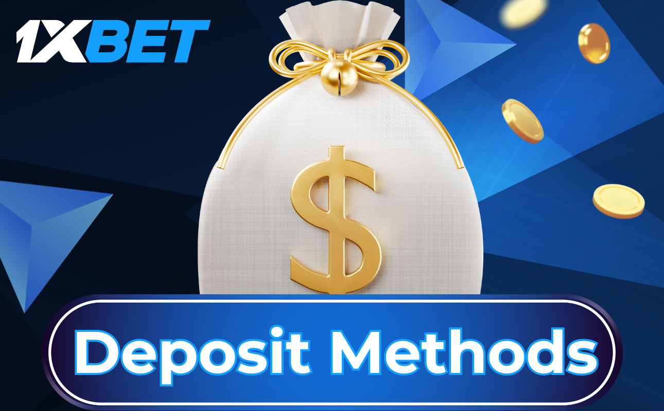 1xBet has a wide range of deposit methods