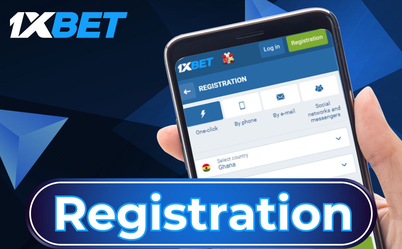 How to go through the registration process in the 1xBet mobile application